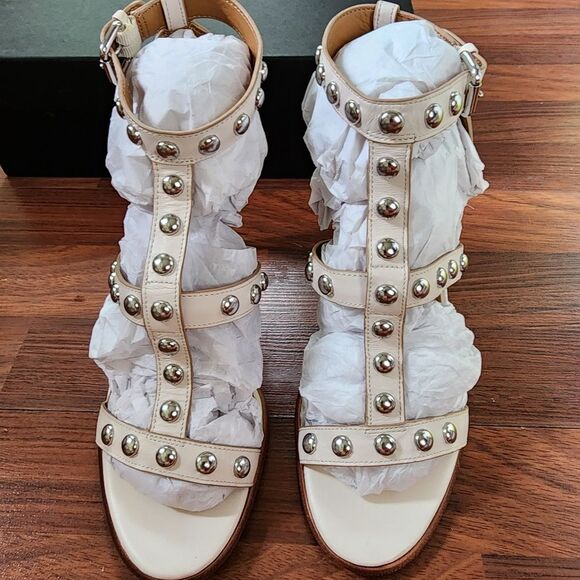 Coach Isabell II Studded Strap Sandal 9 NIB - Picture 4 of 8